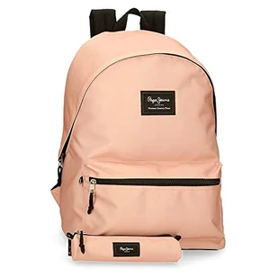 Pepe Jeans Aris Plecak na laptopa i torba szkolna 15,6 cala różowy 31 x 44 x 17,5 cm poliester 23,87 l, różowy, plecak na laptopa + torba szkolna, różowy, Plecak na laptopa + etui szkolne - Torebki damskie - miniaturka - grafika 1