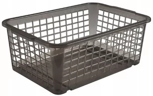 KEEEPER Kosz pojemnik organizer 30x20x11 cm SZARY - Pudła i pojemniki do przechowywania - miniaturka - grafika 1