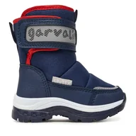 Buty dla chłopców - Śniegowce Garvalin 251845 M Granatowy - miniaturka - grafika 1