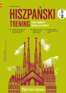 Hiszpański. Trening. Poziom B2-C1 - Maja Zawierzeniec - książka - Książki do nauki języka hiszpańskiego - miniaturka - grafika 1