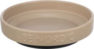 Miski dla kotów - TRIXIE BE NORDIC miska ceramiczna dla kota 0,3l /o 16 cm - beżowy - miniaturka - grafika 1