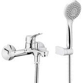 Baterie wannowe i prysznicowe - Bateria wannowa natynkowa KFA ARMATURA Morris 5244-510-00 Chrom - miniaturka - grafika 1