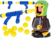 Gry planszowe - Głodna Kaczka Zręcznościowa Gra STRZELANIE DO CELU PISTOLET KULKI 12 kulek - miniaturka - grafika 1