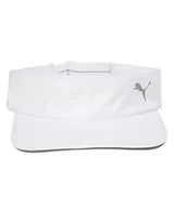 Czapki damskie - PUMA Dorosły Osłona do biegania Czapka z daszkiem, Biały, Jeden rozmiar Unisex, Puma biały, rozmiar uniwersalny - miniaturka - grafika 1