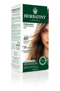 Herbatint farba do włosów 6D Ciemny Złoty Blond, 150 ml - Farby do włosów i szampony koloryzujące - miniaturka - grafika 1