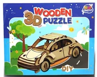 Puzzle - Drewniane Puzzle 3D - Samochód - miniaturka - grafika 1