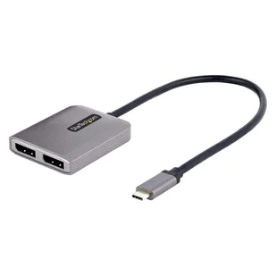 StarTech MST14CD122DP zewnętrzna karta graficzna usb 4096 x 2160 px Szary - Karty graficzne - miniaturka - grafika 1