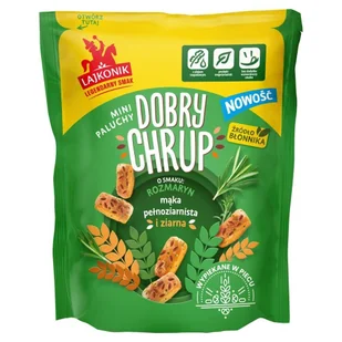 Lajkonik Dobry Chrup Mini paluchy o smaku rozmaryn 100 g - Paluszki - miniaturka - grafika 1