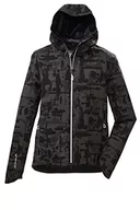 Kurtki męskie - Killtec Męska kurtka funkcyjna 2 1/2 z kapturem KOS 24 MN JCKT, czarna, L, 38286-000 - miniaturka - grafika 1