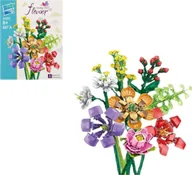 Klocki - Coil klocki konstrukcyjne bukiet kwiatów zestaw 8w1 087a - miniaturka - grafika 1