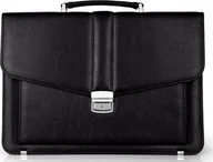 Teczki i aktówki - Solome SKÓRZANA AKTÓWKA TECZKA NA DOKUMENTY SOLOME LEATHER - miniaturka - grafika 1