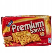 Krakersy - Krakersy Premium Saiwa Crackers Salati 315g - Saiwa włoskie sałatkowe - miniaturka - grafika 1