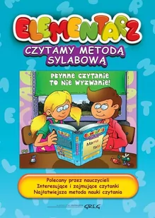 Greg Elementarz czytamy metodą sylabową - Alicja Karczmarska-Strzebońska - Edukacja przedszkolna - miniaturka - grafika 1