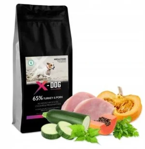 X-DOG ADULT SMALL INDYK Z WOLNEGO WYBIEGU 2KG - Sucha karma dla psów - miniaturka - grafika 1