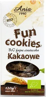 Ania FUN COOKIES CZEKOLADOWE 120G 5903453004777 - Ciastka - miniaturka - grafika 2