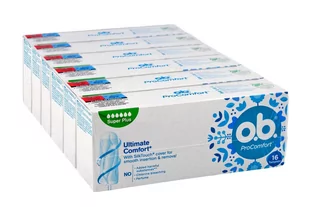 Johnson, O.B. Pro Comfort Ultimate Super Plus, Komfortowe tampony, 6 szt. - Tampony - miniaturka - grafika 1
