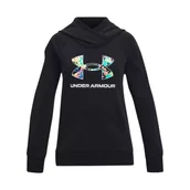 Bluzy dla dziewczynek - Bluza dziewczęca Under Armour Rival Logo Hoodie - miniaturka - grafika 1