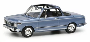 Schuco Bmw 2002 Baur Convertible Blue Meta 1:43 450918100 - Samochody i pojazdy dla dzieci - miniaturka - grafika 1