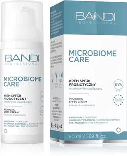 Bandi Microbiome Care, krem SPF30 probiotyczny intensywnie nawilżający, 50ml - Kremy do twarzy - miniaturka - grafika 1