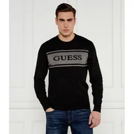 Swetry męskie - GUESS Sweter Regular Fit - miniaturka - grafika 1