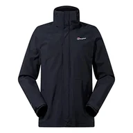 Kurtki męskie - Berghaus Hillwalker Interactive Shell Jacket Black, czarny, s - miniaturka - grafika 1