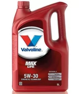 Oleje silnikowe - OLEJ VALVOLINE 5W-30 MAXLIFE C3 5L VLE881676 - miniaturka - grafika 1