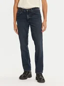 Spodnie męskie - Mustang Jeansy Tramper 1015513 Granatowy Straight Fit - miniaturka - grafika 1