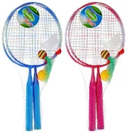 Badminton - Rakietki do badmintona krótkie metalowe + akcesoria w siatce MC mix cena za 1 szt - miniaturka - grafika 1