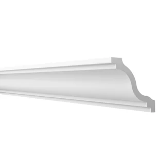 Listwa przysufitowa DL 140 z polistyrenu 10 x 200 cm DMS - Sztukateria - miniaturka - grafika 1