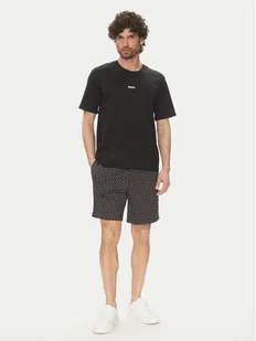 BOSS Piżama Relax 50540613 Czarny Regular Fit - Piżamy męskie - miniaturka - grafika 1