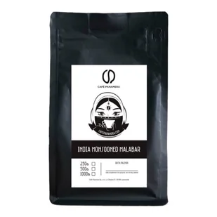 Kawa ziarnista Cafe Panamera India Monsooned Malabar 1kg - Kawa - miniaturka - grafika 1
