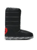 Śniegowce damskie - LOVE MOSCHINO Śniegowce JA24162G1HIT400B Czarny - miniaturka - grafika 1