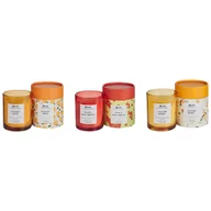 Aromaterapia - 3 świeczki zapachowe sojowe brzoskwinia czerwona porzeczka/miechunka/złote jabłko COLORFUL BARREL - miniaturka - grafika 1