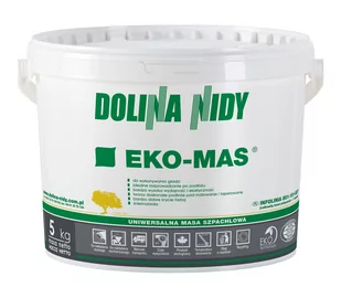 Masa szpachlowa Dolina Nidy Eko-Mas 5 kg - Gipsy i gładzie gipsowe - miniaturka - grafika 1