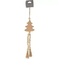 Ozdoby bożonarodzeniowe - Zawieszka HOME &amp; STYLING COLLECTION Drewniana Choinka Boho Eco Natura - miniaturka - grafika 1
