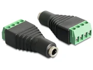 Adaptery i przejściówki - DeLOCK 65457 zmieniacz płci / kabli 3.5mm 4pin Czarny, Zielony - miniaturka - grafika 1