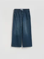 Spodnie damskie - Reserved - Jeansy baggy fit - indigo jeans - miniaturka - grafika 1