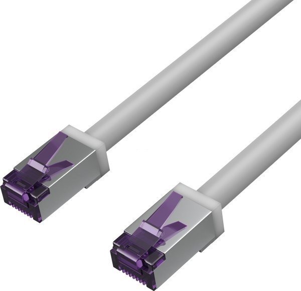 Shiverpeaks Kabel krosowy Flexline RJ-45, Cat 6a, S/FTP, szary, 5 m FL31-28050