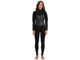 Pianka Roxy 5/4/3mm Syncro Base Back Zip Wetsuit Black 2021-8 - Pianki do pływania - miniaturka - grafika 1