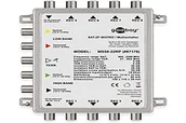 Huby USB - Goobay Pasywny SAT Multiswitch 5 wejść/8 wyjścia; pasywnych SAT Multiswitch 5 wejść/8 wyjścia, srebrny  rozdzielacz do maksymalnie 8 uczestników z jednego satelity 67178 - miniaturka - grafika 1