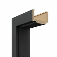 Ościeżnice - Ościeżnica regulowana 80 prawa czarna zakres regulacji 120-140 mm Verte B5 - miniaturka - grafika 1