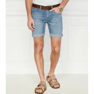 Spodenki męskie - Pepe Jeans London Jeansowe szorty | Slim Fit - miniaturka - grafika 1