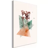 Obrazy i zdjęcia na płótnie - Obraz - Modernistyczny kwiat (1-częściowy) pionowy (rozmiar 60x90) - miniaturka - grafika 1