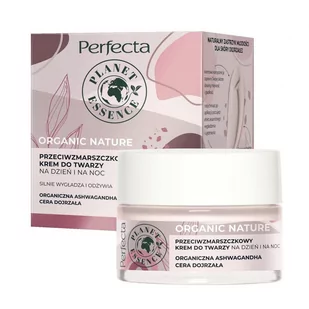 Perfecta Organic Nature Przeciwzmarszczkowy krem do twarzy na dzień i na noc 50 ml 010215029 - Kremy do twarzy - miniaturka - grafika 1
