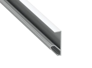 Profil aluminiowy Q18 do taśm LED - Srebrny anodowany - 1m - Akcesoria do oświetlenia - miniaturka - grafika 1