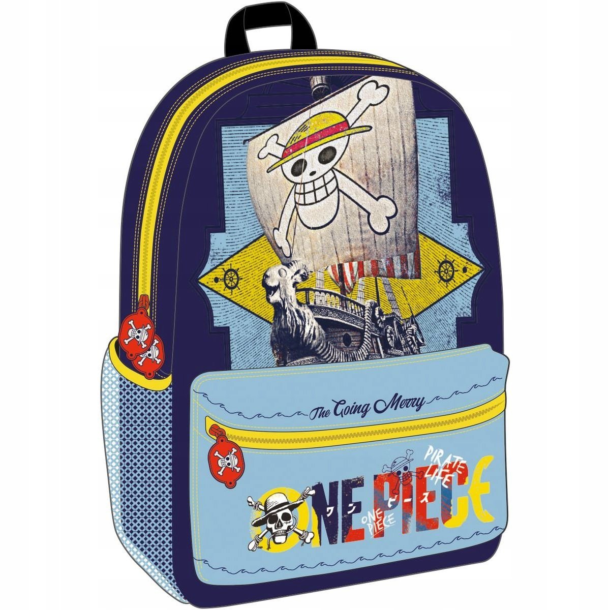One Piece plecak szkolny z kieszenią