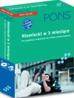Książki do nauki języka niemieckiego - Pons. Niemiecki w trzy miesiące dla średnio zaawansowanych - miniaturka - grafika 1