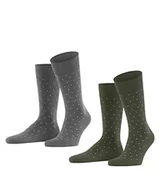 Skarpetki męskie - ESPRIT Mężczyźni Skarpety Fine Dot 2-Pack M SO Organiczna Bawełna z wzorem 2 Pak, Wielokolorowy (Sortiment 0030), 39-42 - miniaturka - grafika 1
