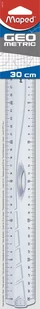 Linijka geomtric 30 cm skala po obu stronach z uchwytem - Artykuły biurowe - miniaturka - grafika 2