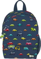 Plecaki szkolne i tornistry - Plecak szkolny Bits&Bobs Cars granatowy 28,5 x 21,5 x 10 cm - miniaturka - grafika 1